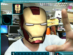 只要有Webcam，你也可以當鋼鐵人