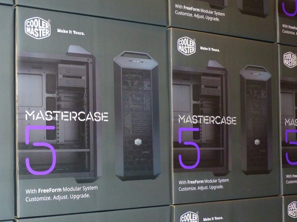 機殼配置自己選，Cooler Master MasterCase 5 系列上市