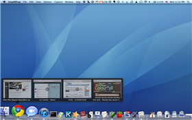 Mac OS X 抄 Windows 7？其實是外掛來的