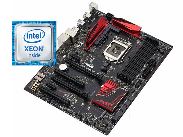 力拱 Xeon E3-1200 v5 處理器，Asus、GIGABYTE 推出相對應主機板