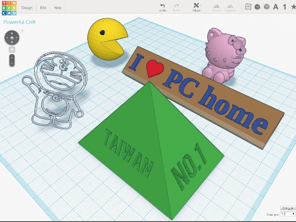 Tinkercad 線上 3D 建模動手玩，輕鬆製作個人化 3D 建模