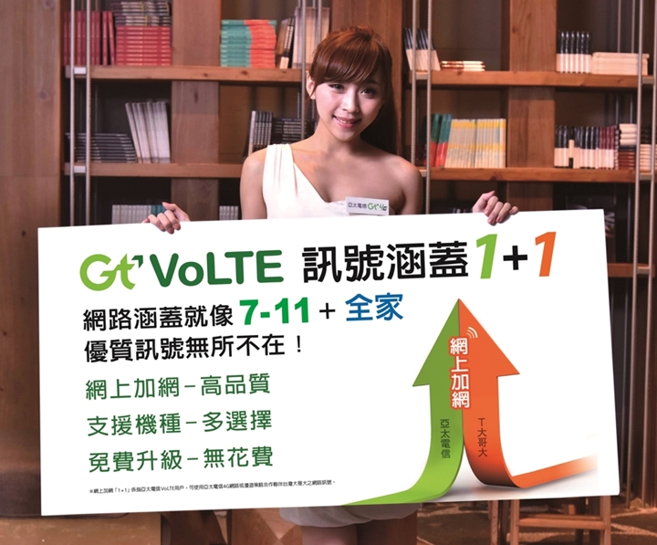 亞太電信 Gt VoLTE 即日起開放門市體驗，用戶可免費更換 SIM 卡
