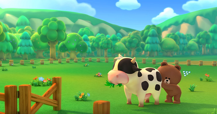LINE GAME將推首款農場遊戲《LINE 熊大農場》，事前登錄搶先跟熊大一起種田