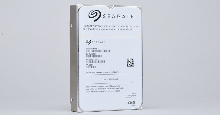 Seagate 首款氦氣封裝硬碟，Enterprise Capacity 3.5 HDD V6 10TB 測試