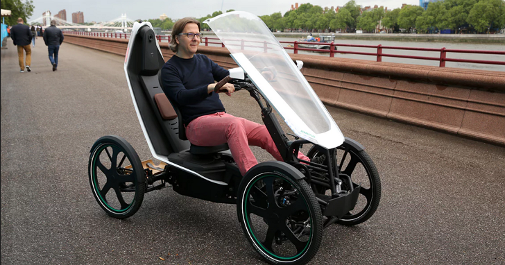 Bio-Hybrid：既是人力車、電動車，還是充飽電可跑一百公里的四輪車