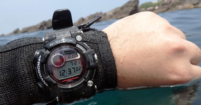 CASIO G-SHOCK FROGMAN GWF-D1000 頂級專業潛水錶，潛水之王實測報告