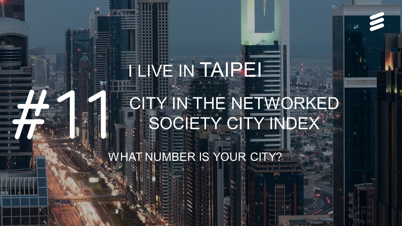 2016年度網路型社會城市指標公布，台北排名全球第11