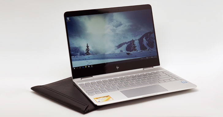 不只輕薄，更翻轉你的視界！功能二合一觸控筆電「HP Spectre x360