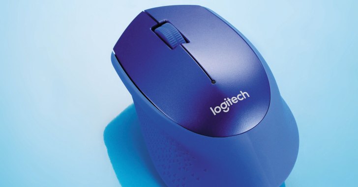 logitech M331 Slient Plus－ 人體工學靜音滑鼠