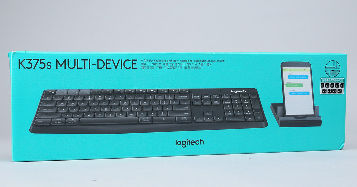 1 對 3 跨平台快速切換，Logitech K375s 無線鍵盤支架組合試用