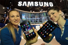MWC 2011:Samsung 發表 GALAXY S II 革命手機、新平板 GALAXY Tab 10.1