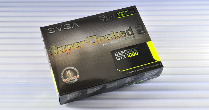 溫度監控全面進化，EVGA GeForce GTX 1080 SC2 Gaming iCX 顯示卡動手玩