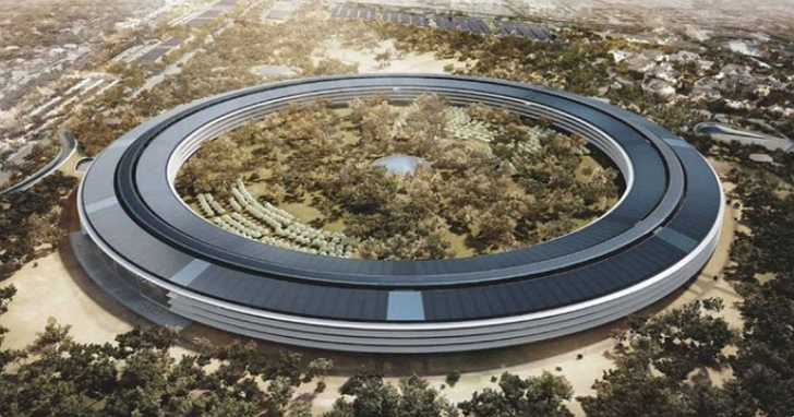 蘋果的「巨型甜甜圈」總部完成了，建築商抱怨蘋果將總部當成iPhone產品來打造