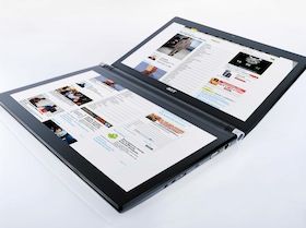 Acer ICONIA：14吋雙螢幕觸控筆電上市