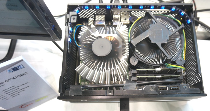 AsRock推出超迷你電腦主機，2.7公升小鋼砲搭載GeForce GTX 1080顯示卡
