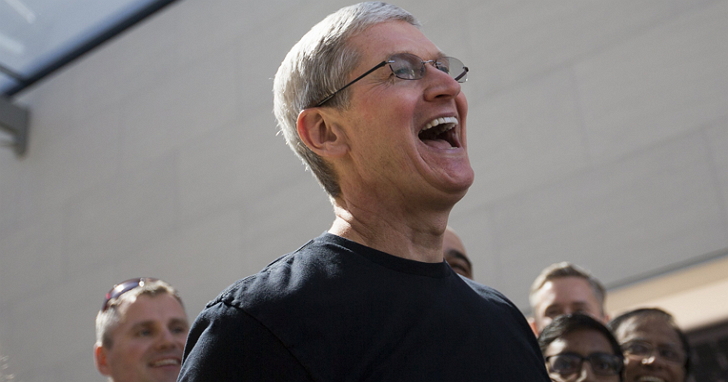 蘋果營業額未達預期、庫克年薪少了875萬美元，但在檯面下他仍是收入最高的CEO