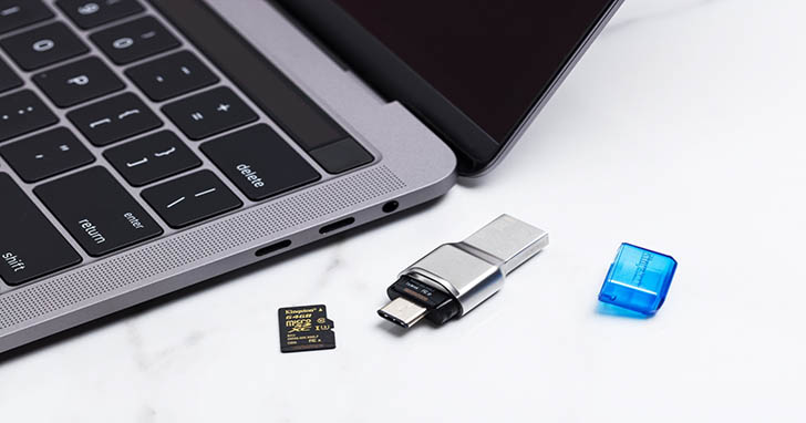 Kingston 推出全新MobileLite Duo 3C USB Type-C microSD 讀卡機