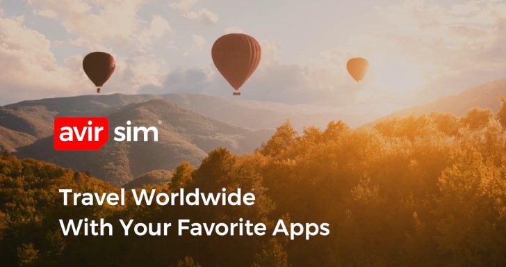 Avirsim無限流量SIM卡，走遍世界200國都能用
