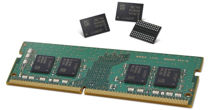 Air Spacer 減少寄生電容，Samsung 第二代 10 奈米等級 DDR4-3600 開始量產