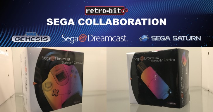 Retro-Bit於CES推出多款SEGA授權無線手把，同時相容PC以及原始遊戲主機