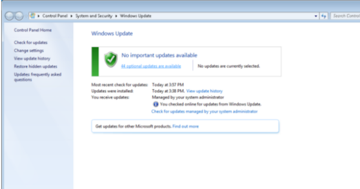 就算你的Windows 7是正版，如果沒有安裝防毒軟體、今年開始將不再會收到任何官方更新