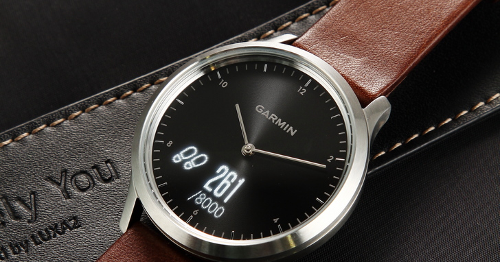 Garmin vívomove HR典雅版－ 智慧腕錶，也能有指針的浪漫