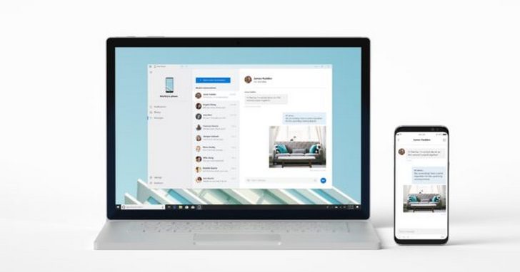 微軟宣佈「Your Phone」同步工具，讓你的 Windows 10 電腦與任何品牌手機連接更容易
