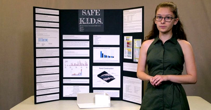美國14歲小女生發明「防彈牆」以保護校園槍擊下的學生