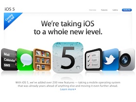 iOS 5 升級，JB、第三方服務閃邊站