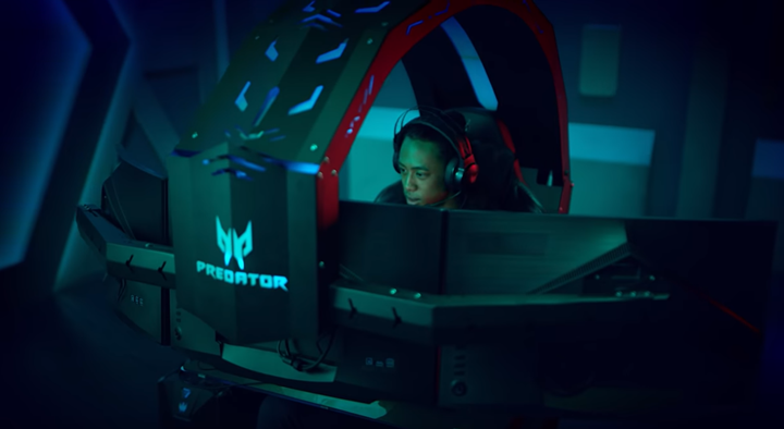 宏碁Predator與Nitro電競家族火力全開！科幻十足電競座艙與高CP周邊成員亮相