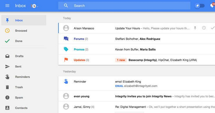 Google 的 Inbox 服務功成身退，2019 年 3 月底正式關閉