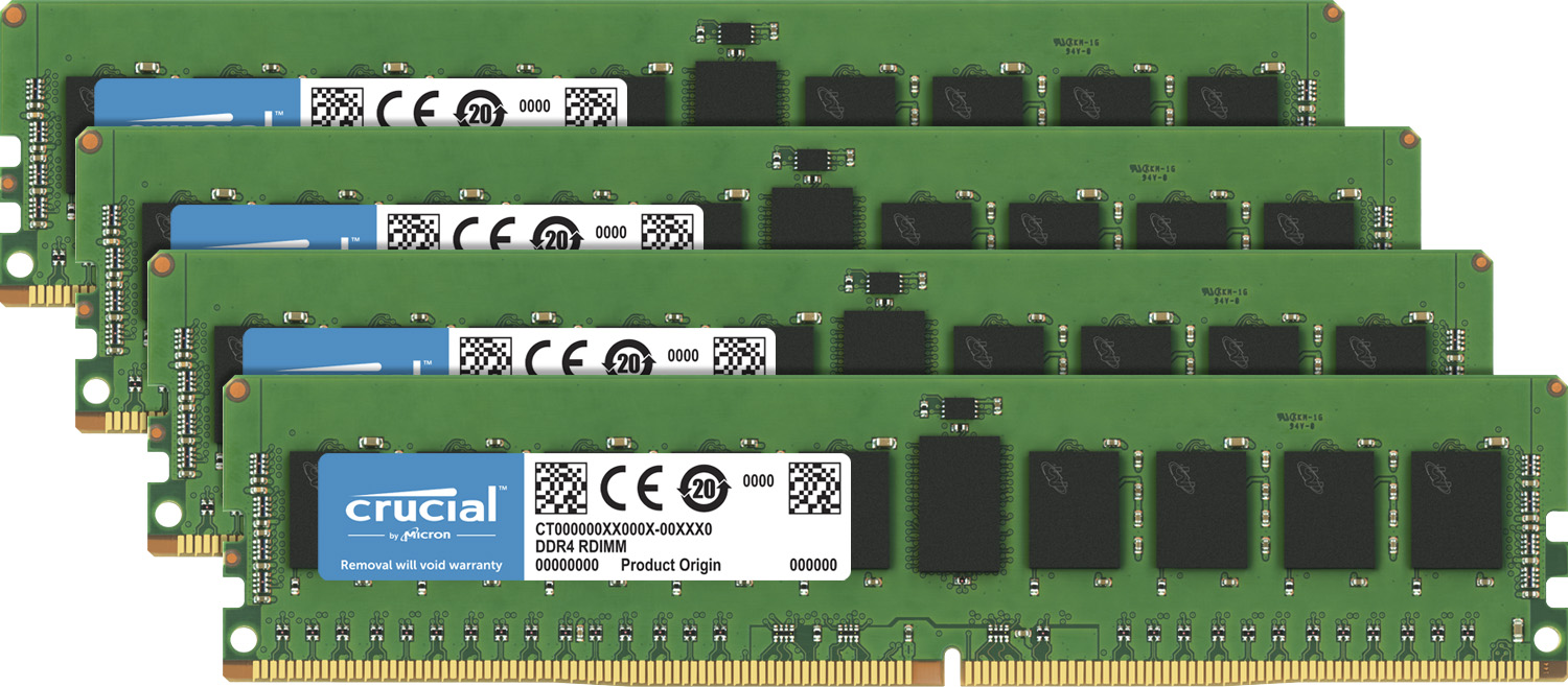 Crucial DDR4 2933 MT/s Registered DIMM 正式上市