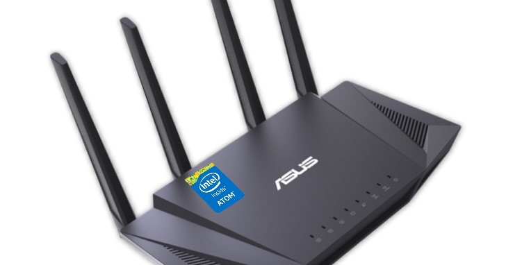 無線路由器 Atom Inside，Asus 發表使用 Intel 802.11ax/Wi-Fi 6 晶片組的 RT-AX58U