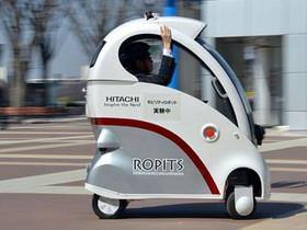 Hitachi 不只做家電，還會做無人駕駛電動車！