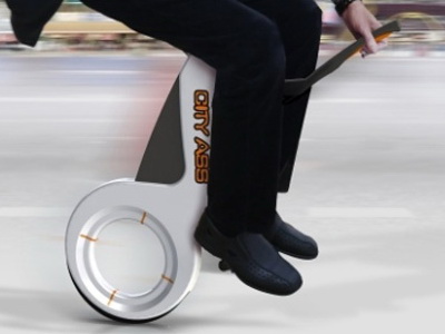 城市小屁股折疊式電動單輪車，讓你通勤時來段雜耍特技