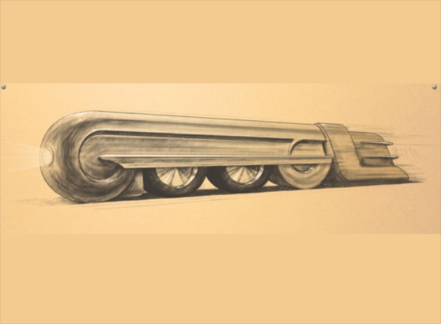 Google首頁那輛火車頭原來是要向設計大師 Raymond Loewy致敬！