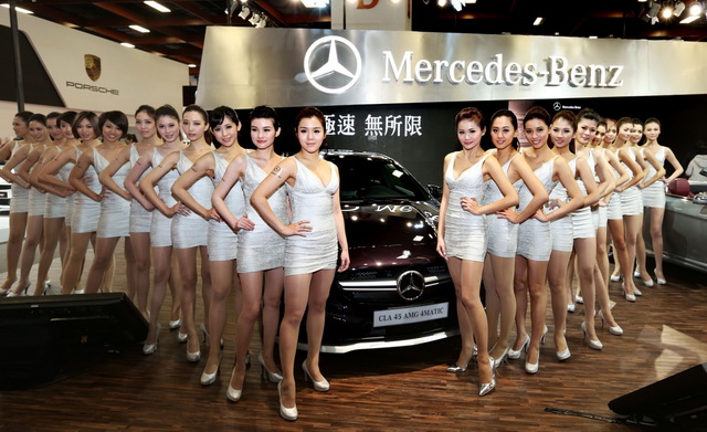 【2014台北車展】Mercedes-Benz展區 ｢極速 無所限」正式開幕