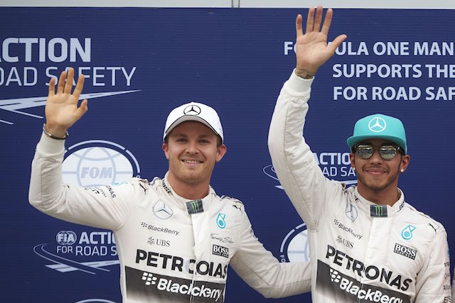 Mercedes-AMG PETRONAS持續領先F1一級方程式大賽積分榜
