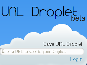 免下載！URL Droplet 把網路檔案自動轉存 Dropbox