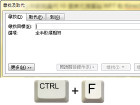 90%的使用者不知道 Ctrl+F 為何物(內附常用快捷鍵一覽表)