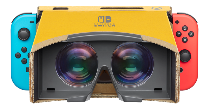 任天堂再度挑戰 VR 產品，但這次利用的是 Switch 的 Labo 厚紙板玩具