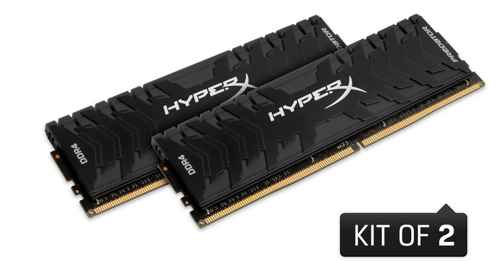 HyperX推出飆速版Predator DDR4 記憶體，速度高達4266/4600MHz
