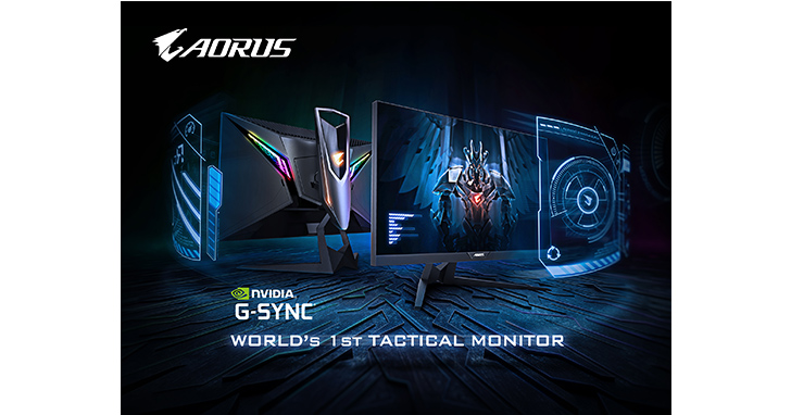 AORUS AD27QD通過NVIDIA官方認證G-Sync相容 虛擬4K搭配獨家準心包下載，就是要讓您超越對手！