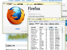 Firefox 7 正式版釋出，記憶體管理大戰實測