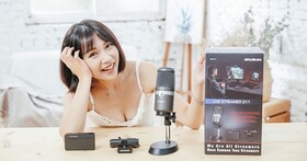 圓剛「Live Streamer 實況組合 BO311」，三位一體超值套裝組合，為入門直播玩家創造人氣加成效果