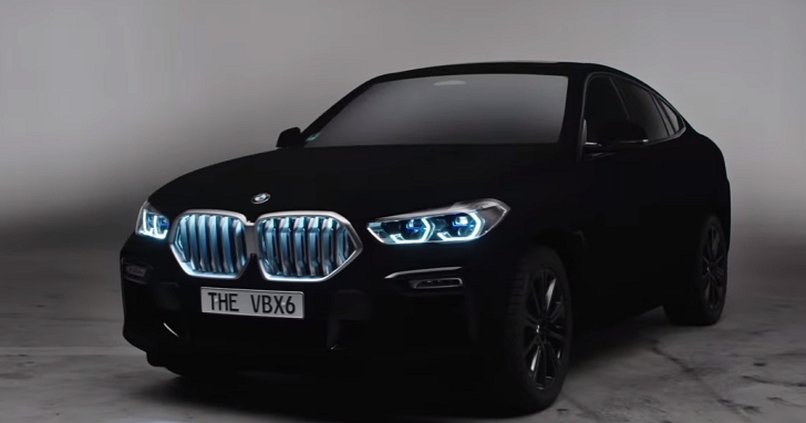 BMW X6在法蘭克福車展展出 「世界上最黑的黑」Vantablack 塗裝版