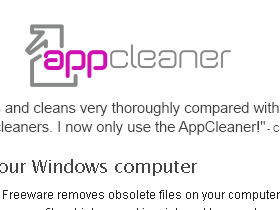AppCleaner 快速清除應用程式的殘餘資料
