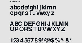 逼瘋平面設計師，Hellvetica 是款來自地獄的字體