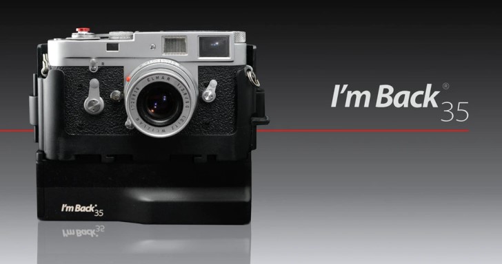 I'm Back相機改裝套件又回來了，這次把你的35mm底片機變成數位相機
