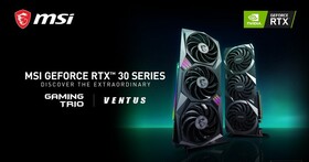 微星發表MSI GeForce RTX 3090、3080 和3070系列顯示卡